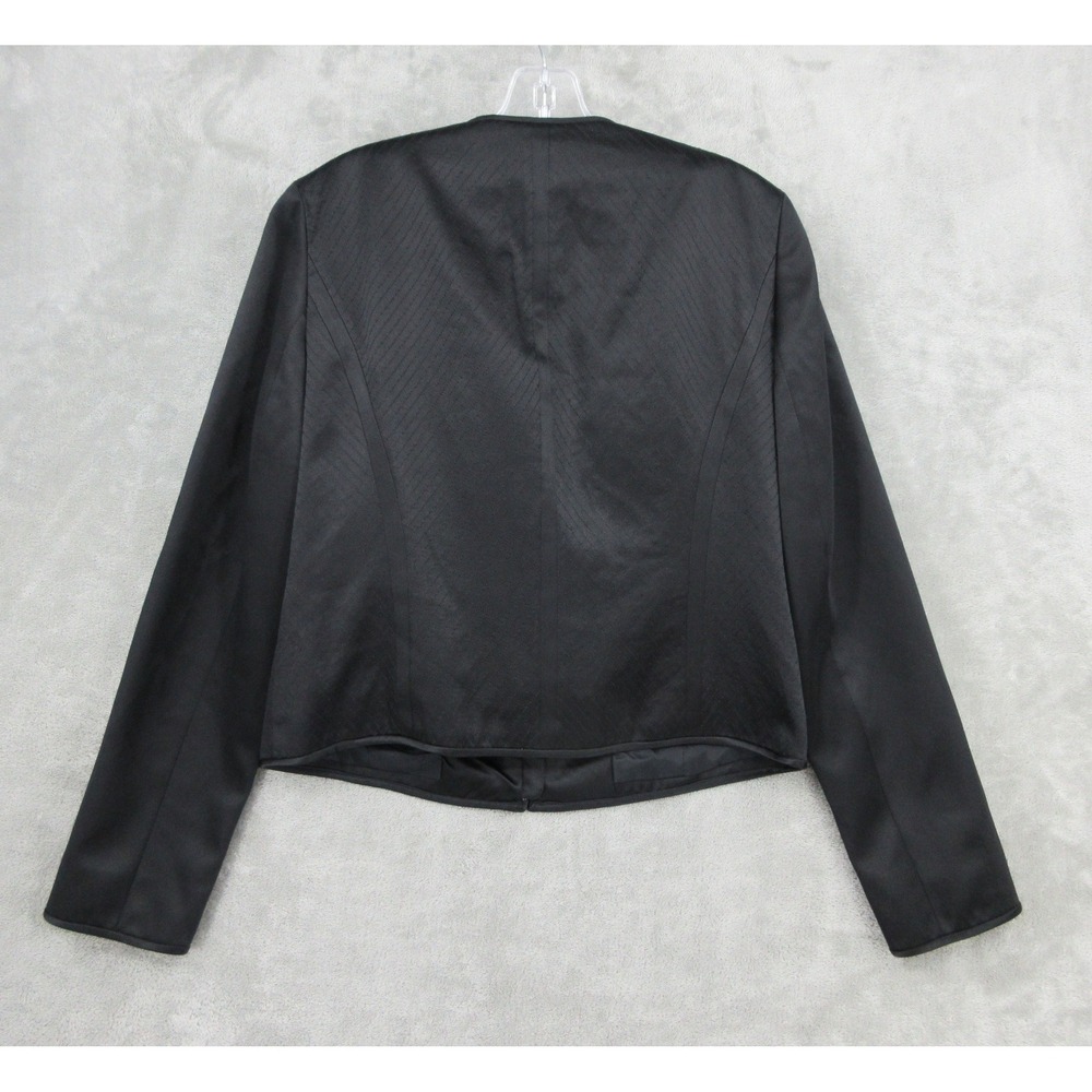 Worth New York Blazer Set Womens Size 10 Silk Jacket Corset Top Office Career - Picture 3 of 15